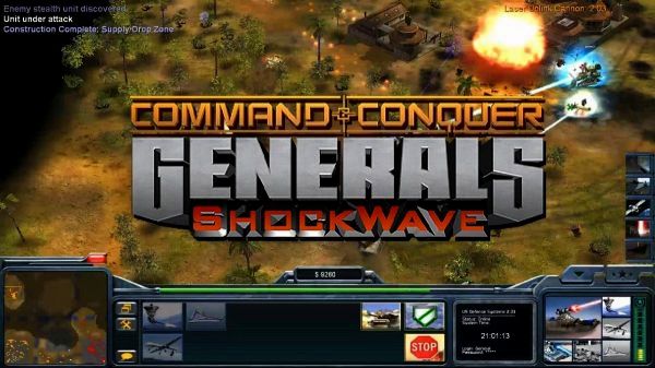 Стратегия C&C Generals ShockWave