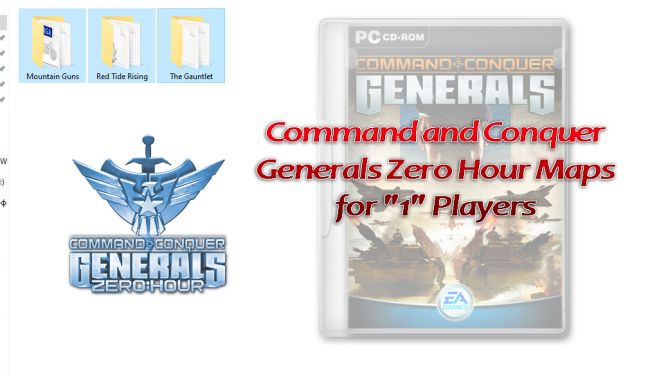 Карты на 1 игрока Generals Zero Hour