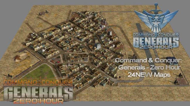 24 новые карты для Generals Zero Hour